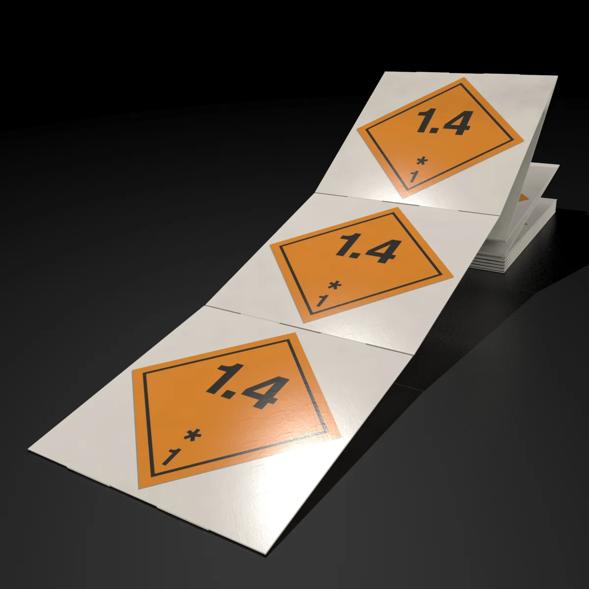 ghs01-class-14-aufkleber-explodierende-bombe-klasse-14-geringe-explosionsgefahr